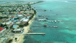 Here's a last glimpse of part of San Pedro on Ambergris Caye as we took the air taxi back to the mainland of Belize for our flight home.